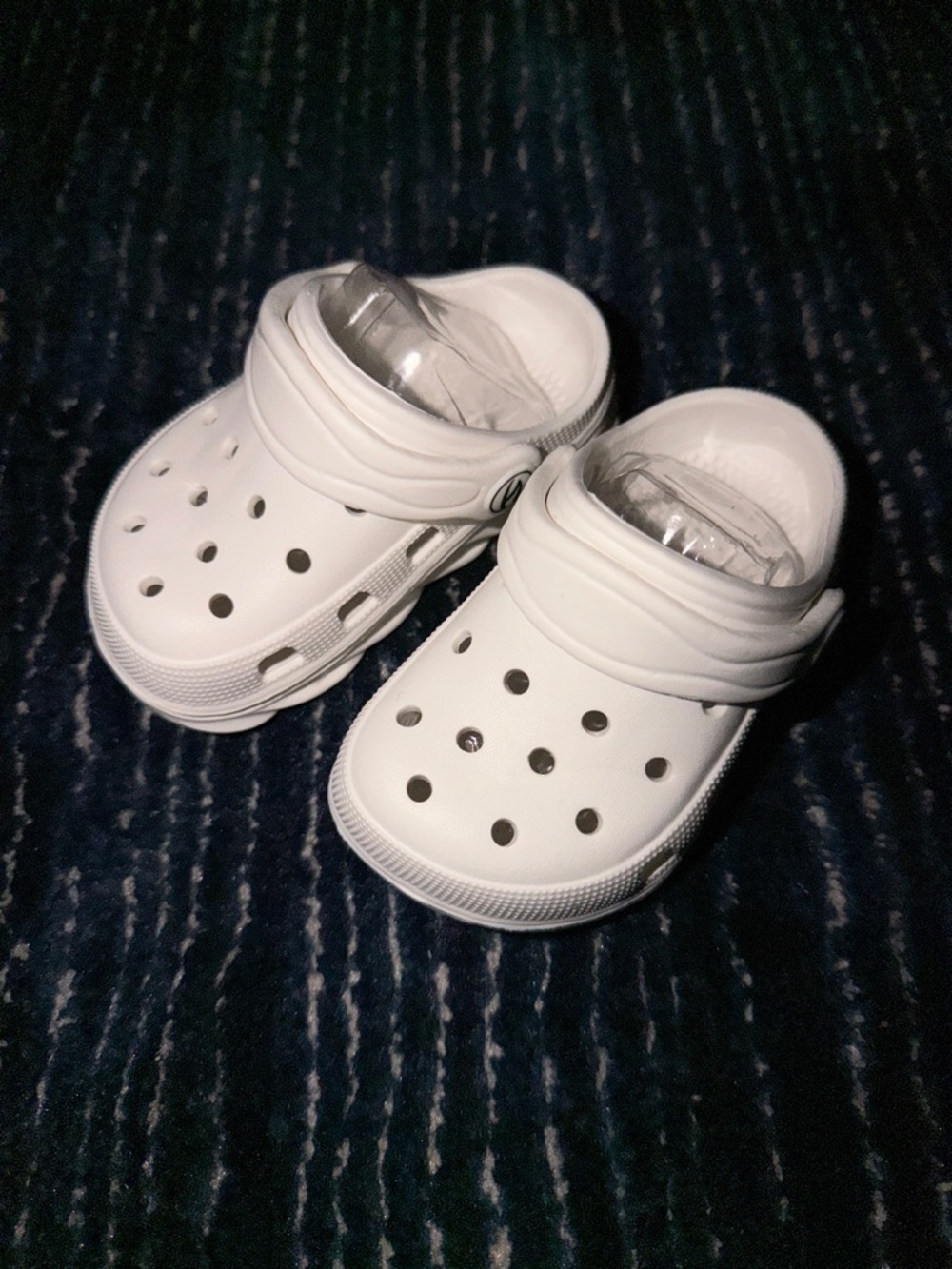 Kids White Comfort Clogs - Lightweight Slip-On Shoe